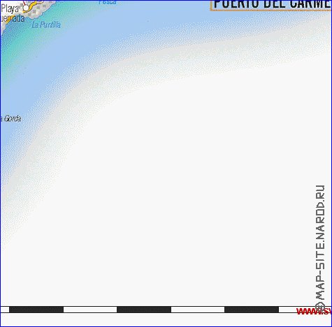 carte de Lanzarote