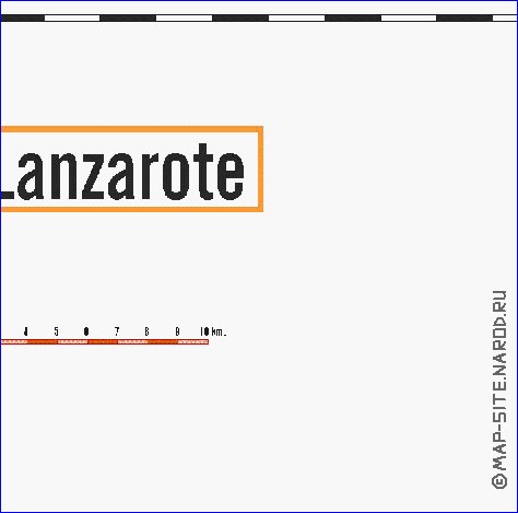 carte de Lanzarote