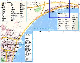 carte de Citium en anglais