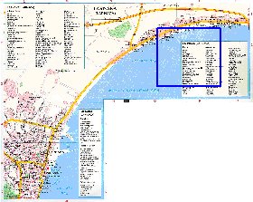 carte de Citium en anglais