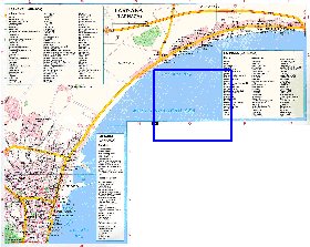 carte de Citium en anglais