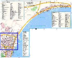 carte de Citium en anglais