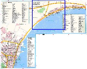 carte de Citium en anglais