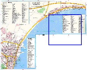 carte de Citium en anglais