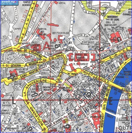 mapa de Liege em frances