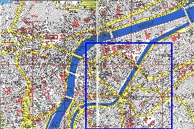 mapa de Liege em frances