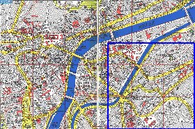 mapa de Liege em frances