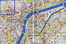 mapa de Liege em frances