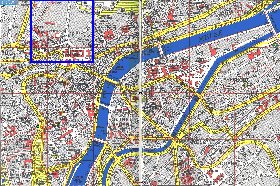 mapa de Liege em frances