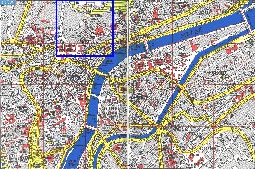 mapa de Liege em frances