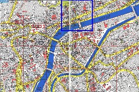 mapa de Liege em frances