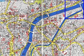 mapa de Liege em frances