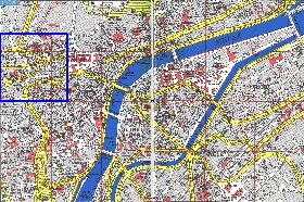 mapa de Liege em frances