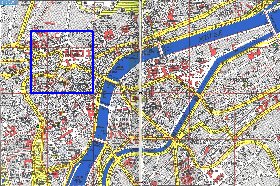 mapa de Liege em frances