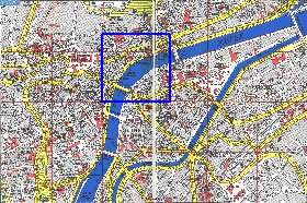 mapa de Liege em frances