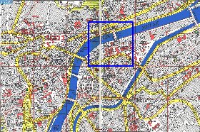 mapa de Liege em frances