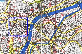 mapa de Liege em frances