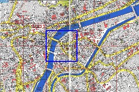 mapa de Liege em frances