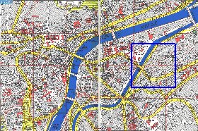 mapa de Liege em frances