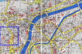 mapa de Liege em frances