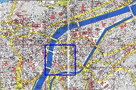 mapa de Liege em frances