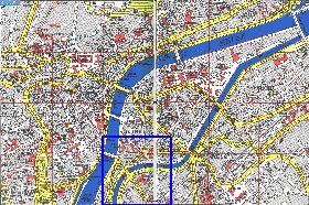 mapa de Liege em frances