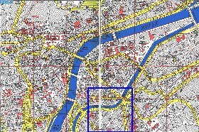 mapa de Liege em frances