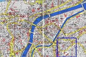 mapa de Liege em frances