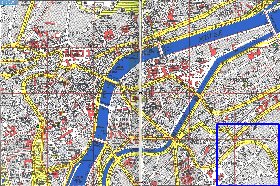 mapa de Liege em frances