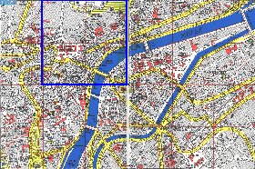 mapa de Liege em frances