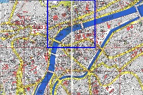 mapa de Liege em frances