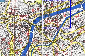 mapa de Liege em frances