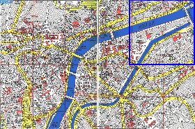 mapa de Liege em frances