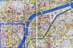 mapa de Liege em frances