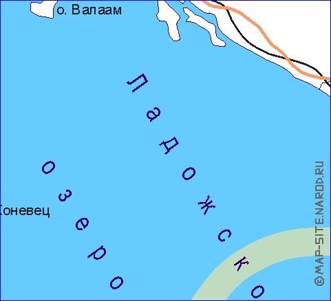 Transporte mapa de Oblast de Leningrado