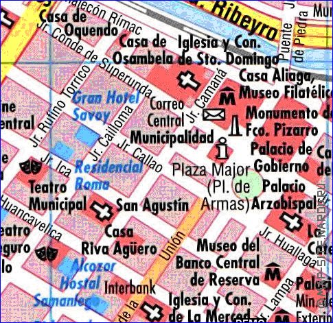 mapa de Lima