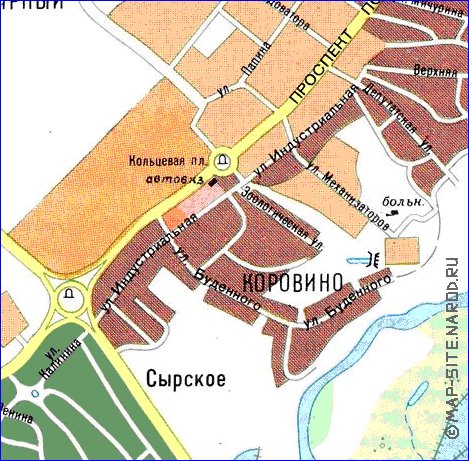carte de Lipetsk