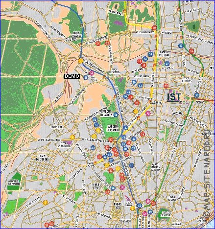 mapa de Lisboa