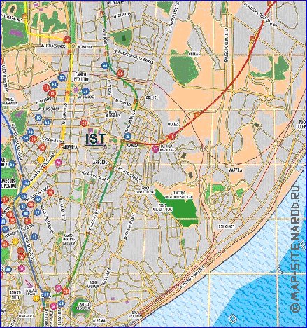 mapa de Lisboa