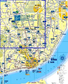 Transporte mapa de Lisboa