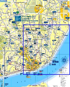 Transporte mapa de Lisboa