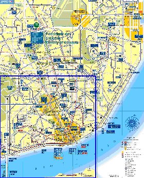 Transporte mapa de Lisboa