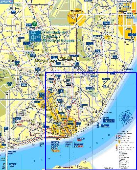 Transporte mapa de Lisboa