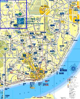 Transporte mapa de Lisboa