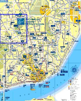 Transporte mapa de Lisboa