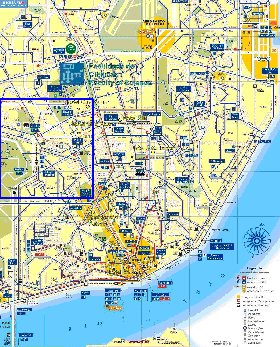 Transporte mapa de Lisboa