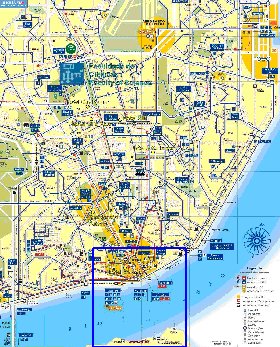 Transporte mapa de Lisboa