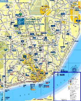 Transporte mapa de Lisboa