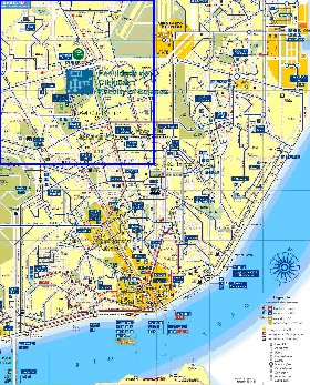 Transporte mapa de Lisboa