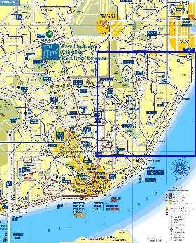 Transporte mapa de Lisboa